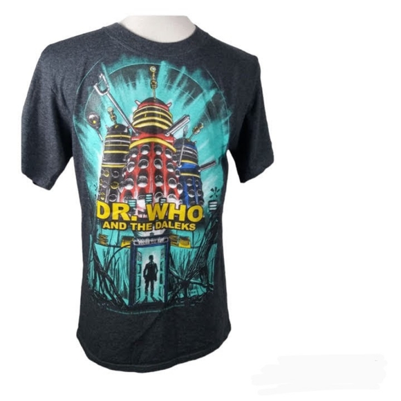 Dr.Who Other - Dr. Who & The Daleks Graphic Tee Small Logo